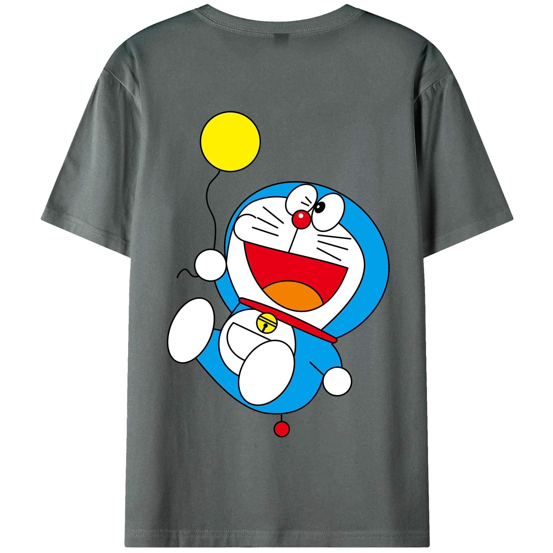 （画像用） ドラえもん Doraemon 綿100％半袖Tシャツ（背面プリント）